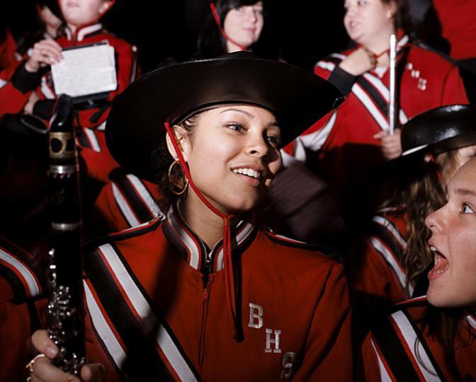 Brockton High School clarinetist Melissa Cruz